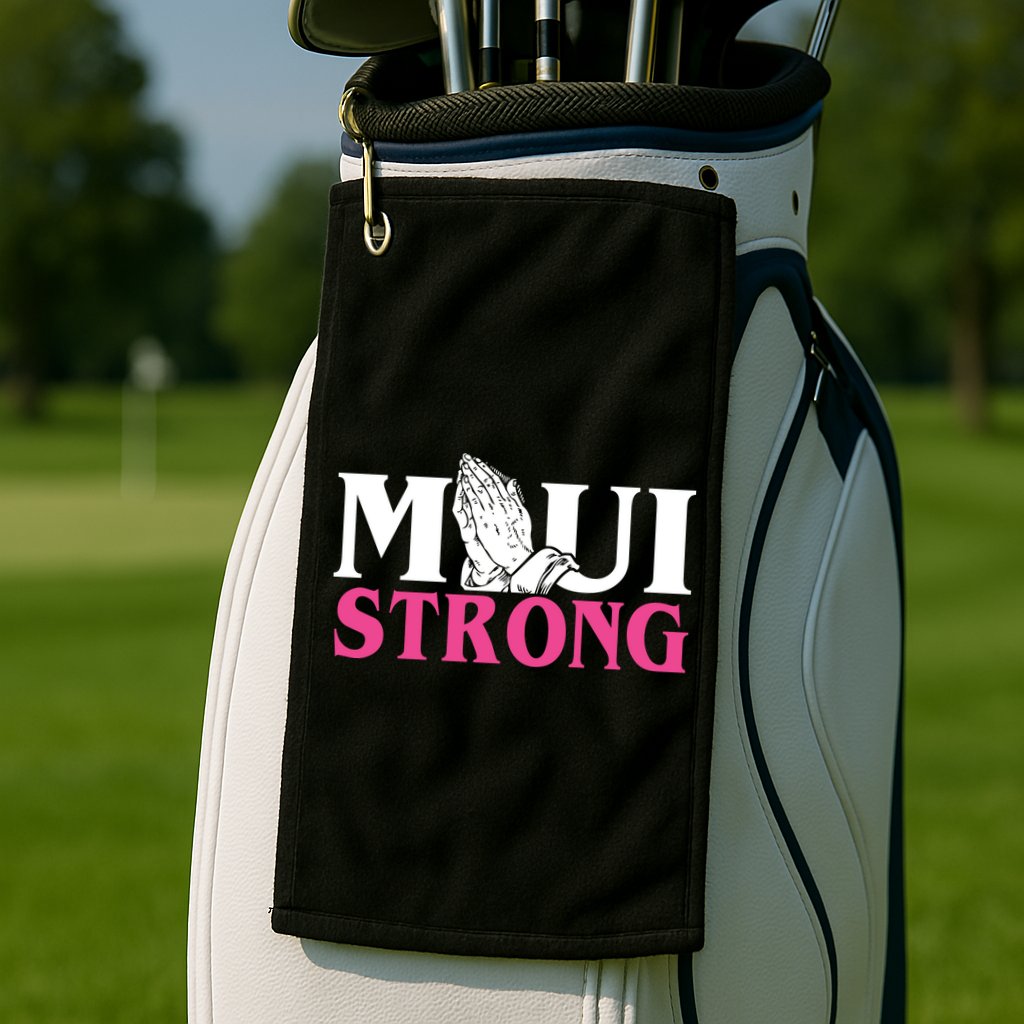 Maui Strong Golf Towel