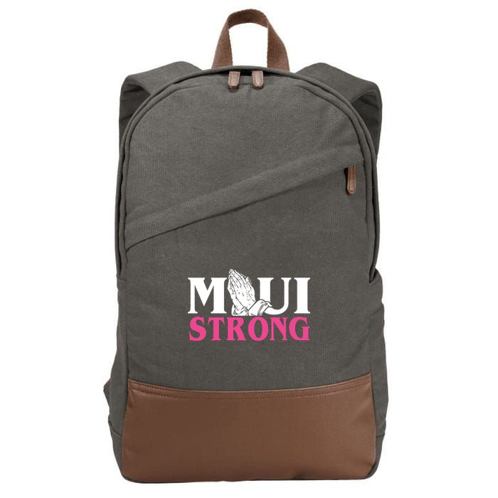 Maui Strong Cotton Canvas Backpack