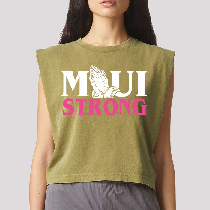 Maui Strong Garment-Dyed Women's Muscle Tee