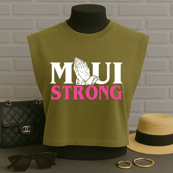 Maui Strong Garment-Dyed Women's Muscle Tee