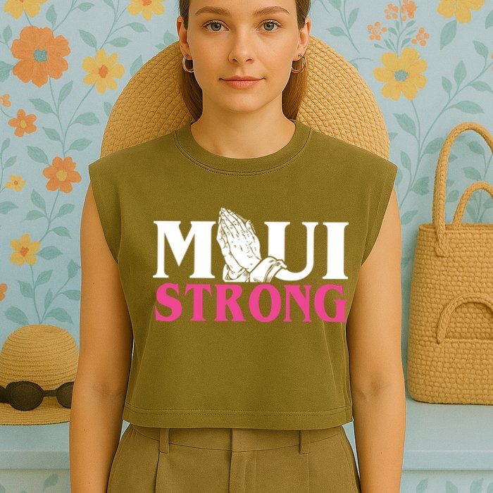 Maui Strong Garment-Dyed Women's Muscle Tee