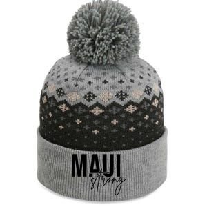 Maui Strong The Baniff Cuffed Pom Beanie