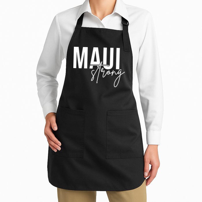 Maui Strong Full-Length Apron With Pockets