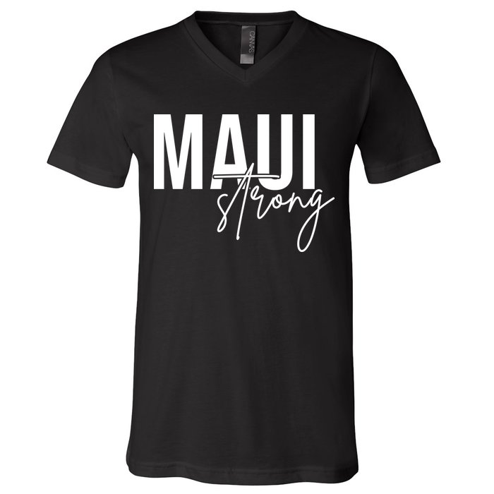 Maui Strong V-Neck T-Shirt