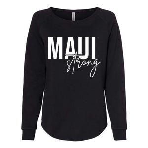 Maui Strong Womens California Wash Sweatshirt