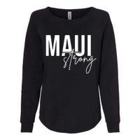 Maui Strong Womens California Wash Sweatshirt