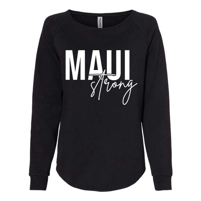 Maui Strong Womens California Wash Sweatshirt