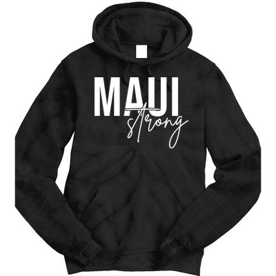 Maui Strong Tie Dye Hoodie