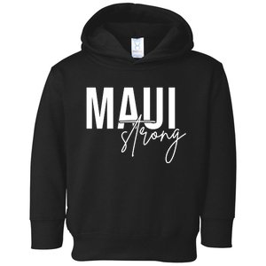 Maui Strong Toddler Hoodie