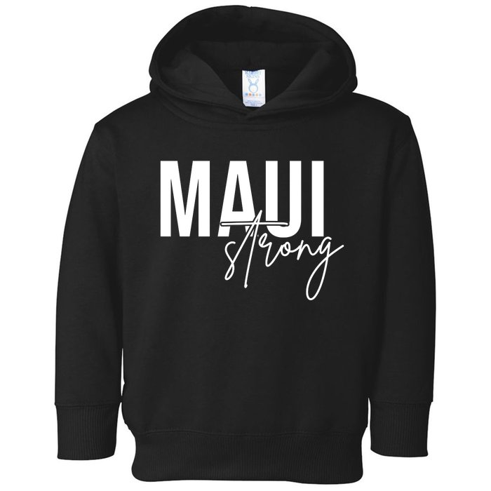 Maui Strong Toddler Hoodie