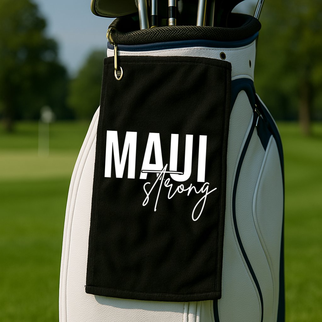 Maui Strong Golf Towel