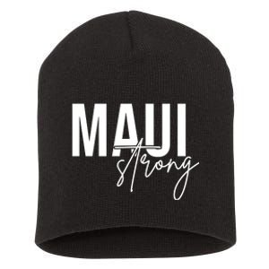 Maui Strong Short Acrylic Beanie