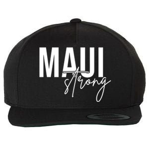 Maui Strong Wool Snapback Cap