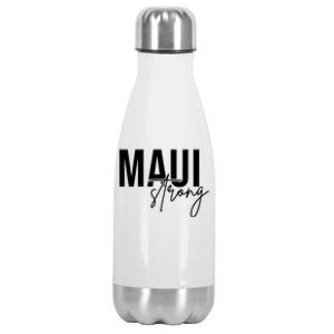 Maui Strong Stainless Steel Insulated Water Bottle