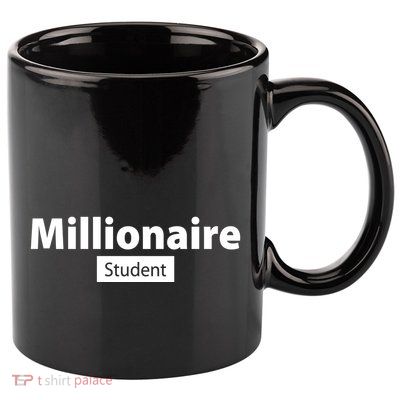 Millionaire Student 11oz C Handle Ceramic Mug