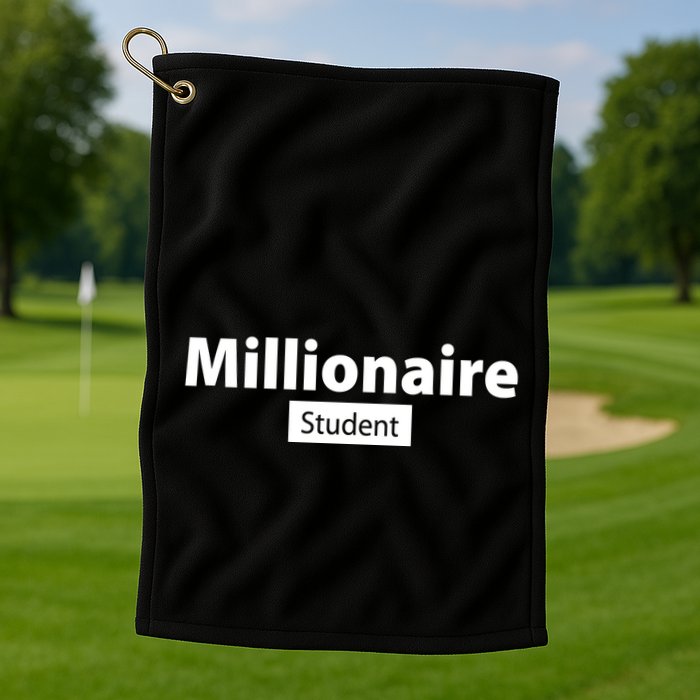 Millionaire Student Golf Towel