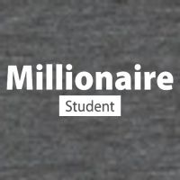 Millionaire Student 7 Panel Mesh Trucker Snapback Hat