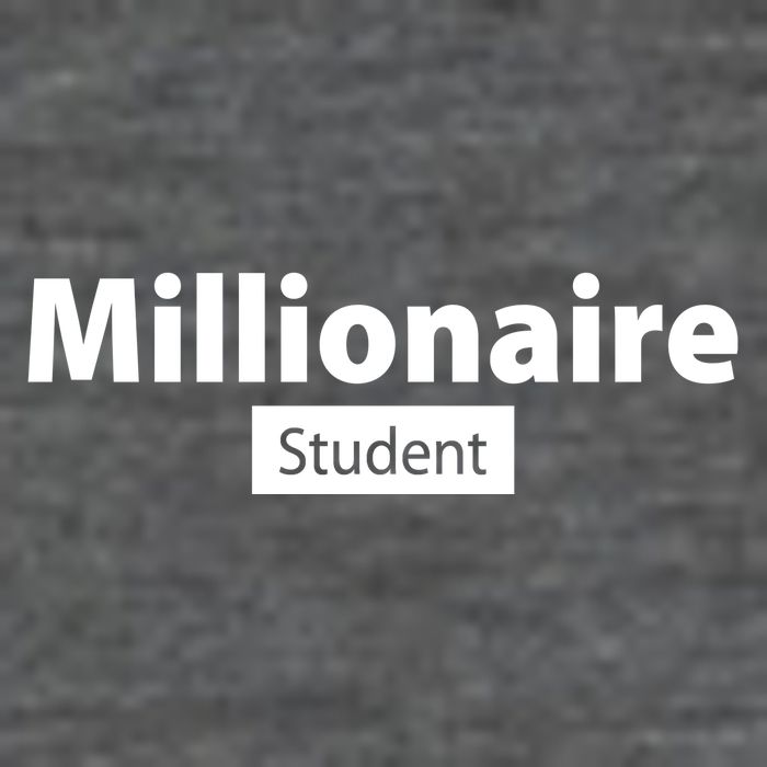 Millionaire Student 7 Panel Mesh Trucker Snapback Hat