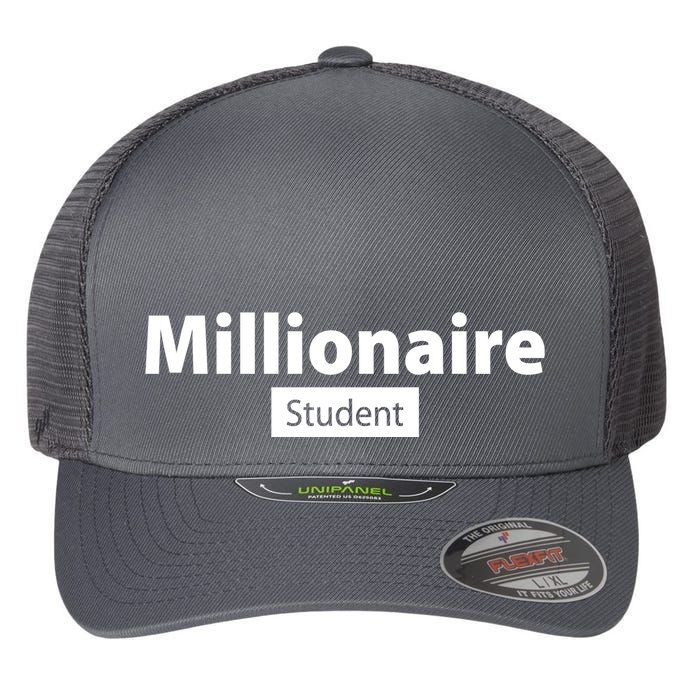 Millionaire Student Flexfit Unipanel Trucker Cap