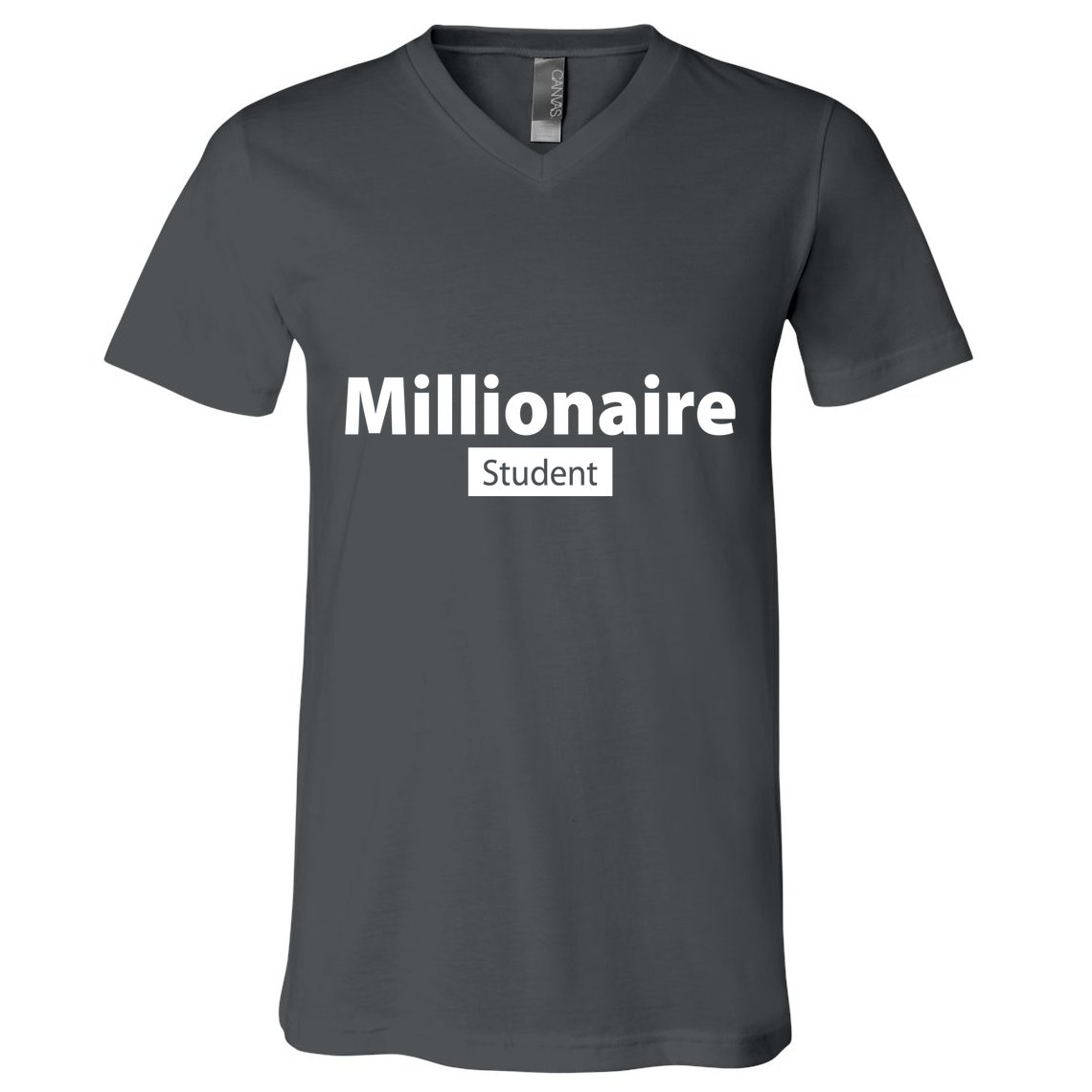 Millionaire Student V-Neck T-Shirt