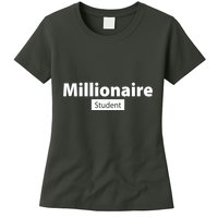Millionaire Student Womens T-Shirt