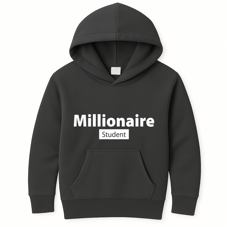 Millionaire Student Kids Hoodie