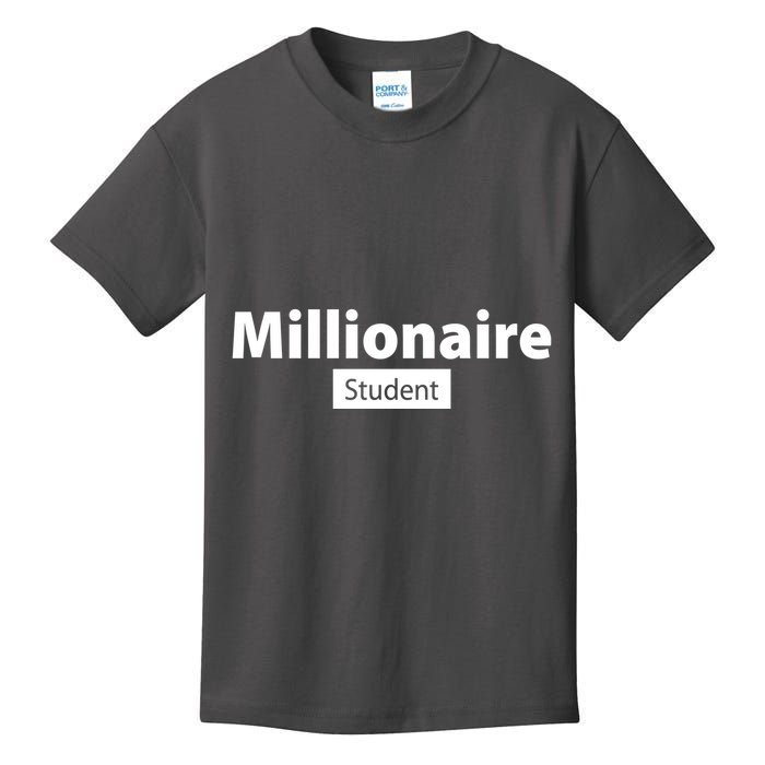 Millionaire Student Kids T-Shirt