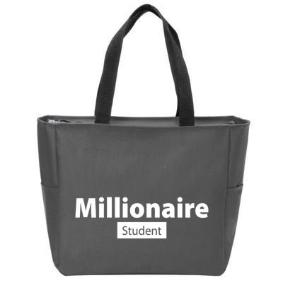 Millionaire Student Zip Tote Bag
