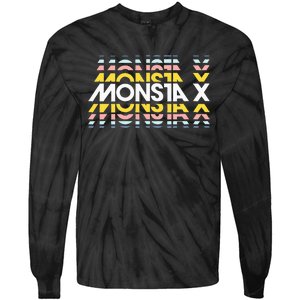 Monsta Simple Minimalist X Band Tie-Dye Long Sleeve Shirt