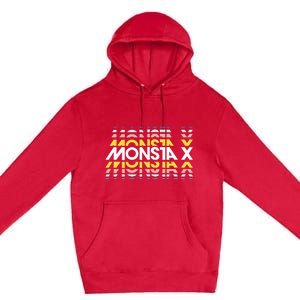 Monsta Simple Minimalist X Band Premium Pullover Hoodie