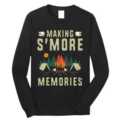 Making SMore Memories Camping Lover Matching Family Camping Long Sleeve Shirt