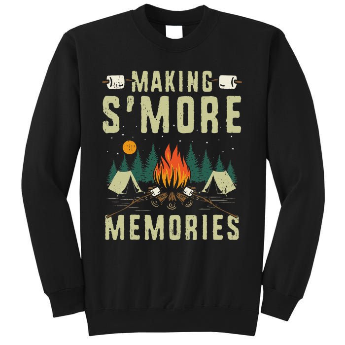 Making SMore Memories Camping Lover Matching Family Camping Sweatshirt