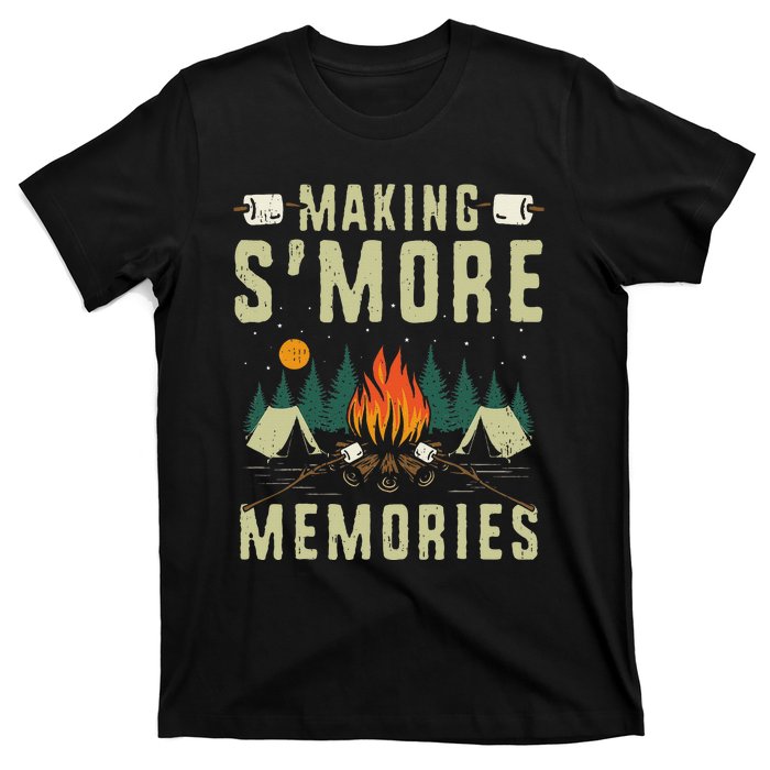 Making SMore Memories Camping Lover Matching Family Camping T-Shirt