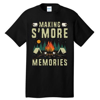 Making SMore Memories Camping Lover Matching Family Camping Tall T-Shirt