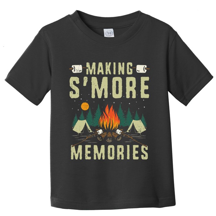 Making SMore Memories Camping Lover Matching Family Camping Toddler T-Shirt