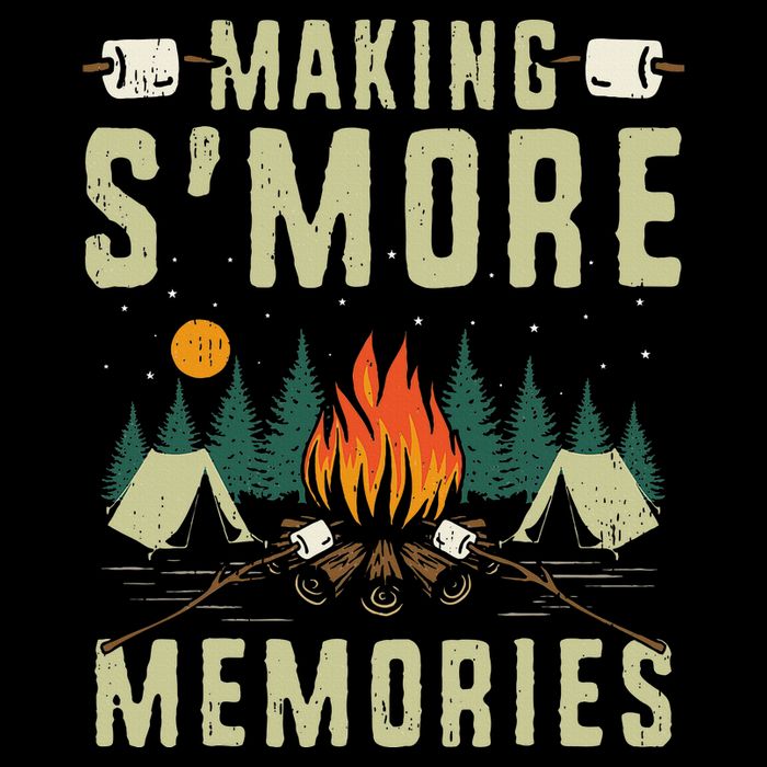 Making SMore Memories Camping Lover Matching Family Camping Visor