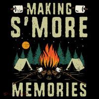 Making SMore Memories Camping Lover Matching Family Camping Short Acrylic Beanie