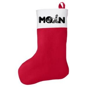 Moin Sea Maritim Felt Holiday Christmas Stocking