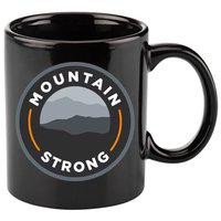 Mountain Strong 11oz C Handle Ceramic Mug