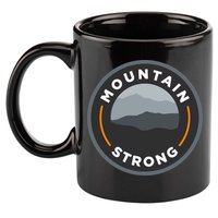Mountain Strong 11oz C Handle Ceramic Mug