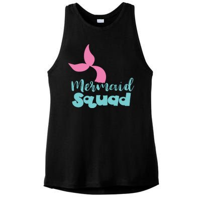 Mermaid Squad Ladies PosiCharge Tri-Blend Wicking Tank