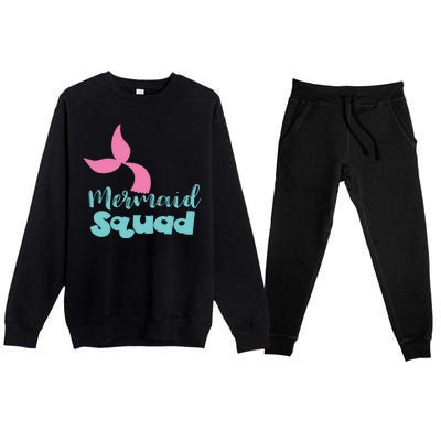 Mermaid Squad Premium Crewneck Sweatsuit Set