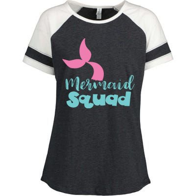 Mermaid Squad Enza Ladies Jersey Colorblock Tee