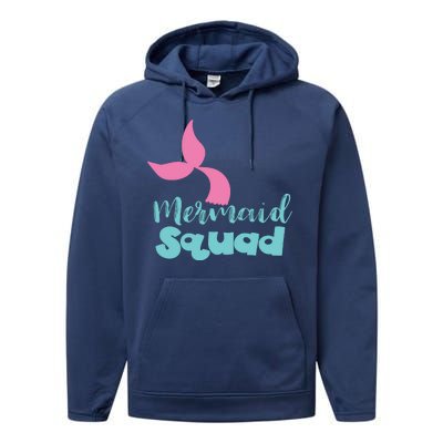 Mermaid Squad Performance Fleece Hoodie