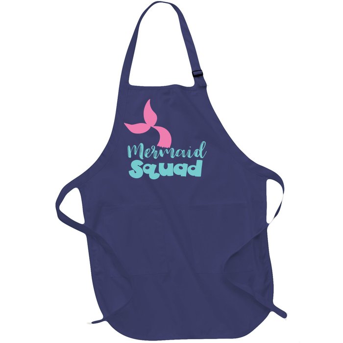 Mermaid Squad Full-Length Apron With Pockets