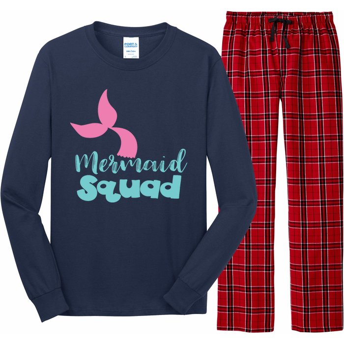 Mermaid Squad Long Sleeve Pajama Set