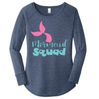 Mermaid Squad Women's Perfect Tri Tunic Long Sleeve Shirt