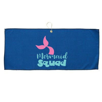 Mermaid Squad Large Microfiber Waffle Golf Towel