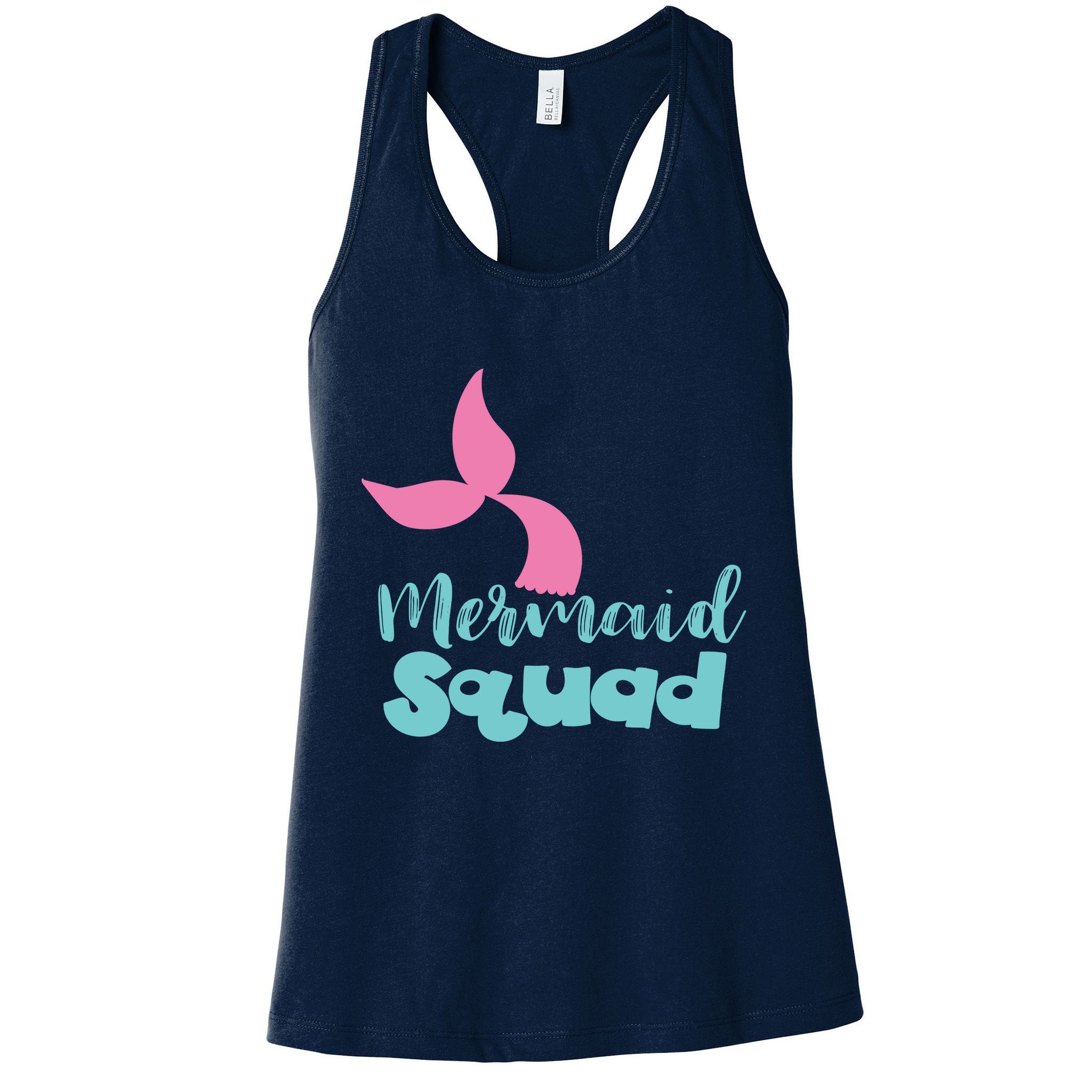 Mermaid Squad Womens Tank Top