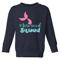 Mermaid Squad Toddler Sweatshirt